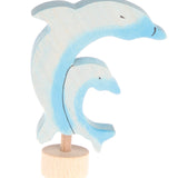 Grimm's Two Dolphins Decorative Figure