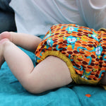 Pop-in Monkey Velcro Nappy Wrap