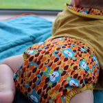 Pop-in Monkey Velcro Nappy Wrap