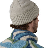 Patagonia Adult Brodeo Beanie Hat - Crisp Grey / OG Label