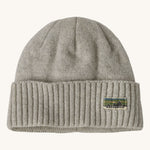 Patagonia Adult Brodeo Beanie Hat - Crisp Grey / OG Label