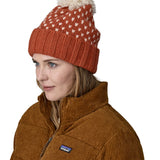 Patagonia Adult Snowbelle Beanie - Pine Burnished Red