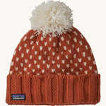 Patagonia Adult Snowbelle Beanie - Pine Burnished Red