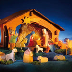 Ostheimer Nativity Stable With Star & Bird Perch