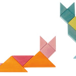 Grimm's Orange & Pink Tangram