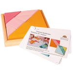 Grimm's Orange & Pink Tangram