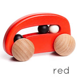 Bajo Car With Beads - Red