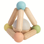 Plan Toys Pastel Triangle Clutching Toy