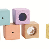 Plan Toys Blocs sensoriels pastel