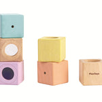 Plan Toys Blocs sensoriels pastel