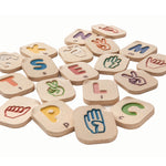 Plan Toys US Hand Sign Alphabet A-Z