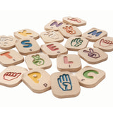 Plan Toys US Hand Sign Alphabet A-Z