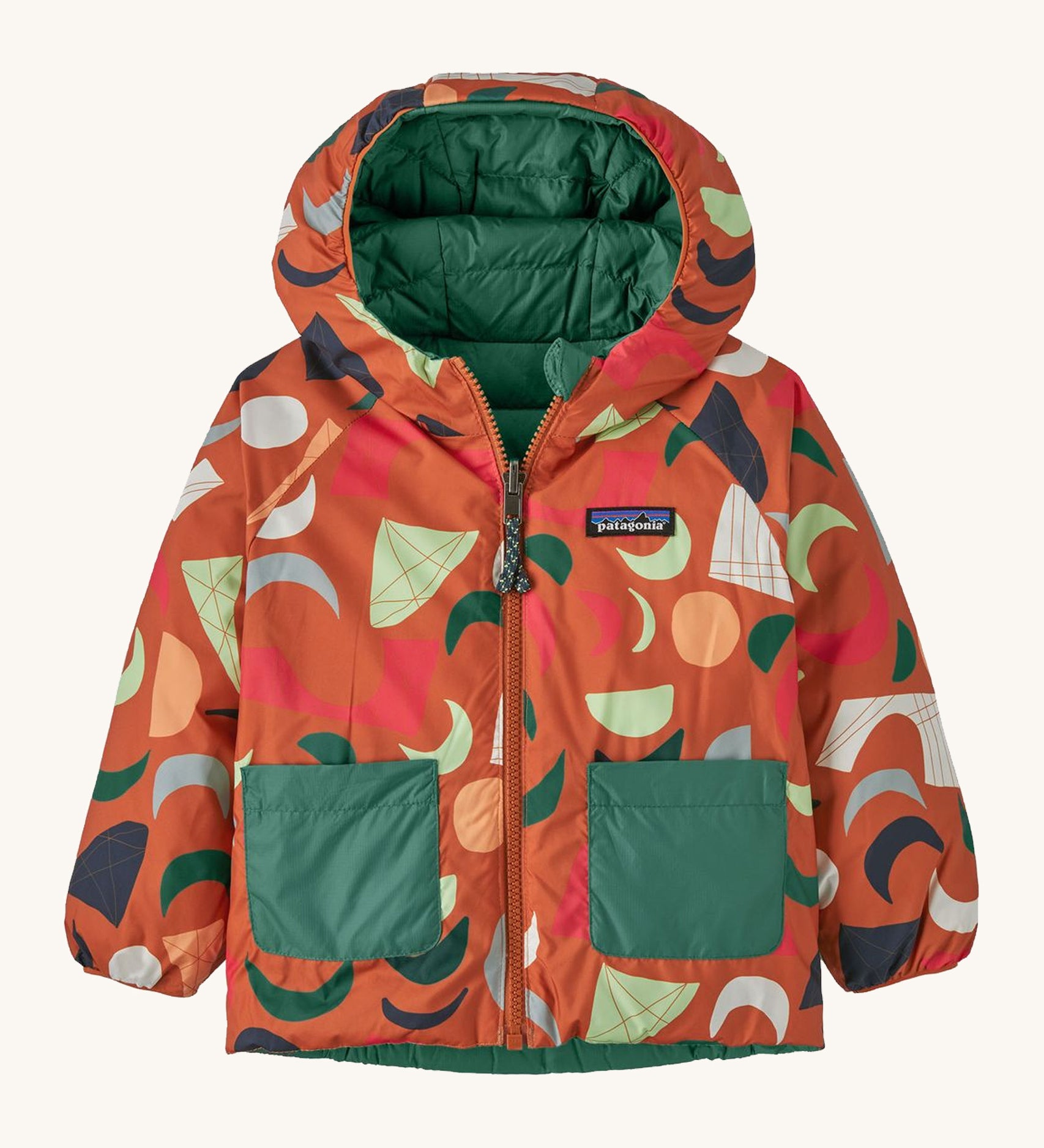 Abstract reversible Patagonia jacket 