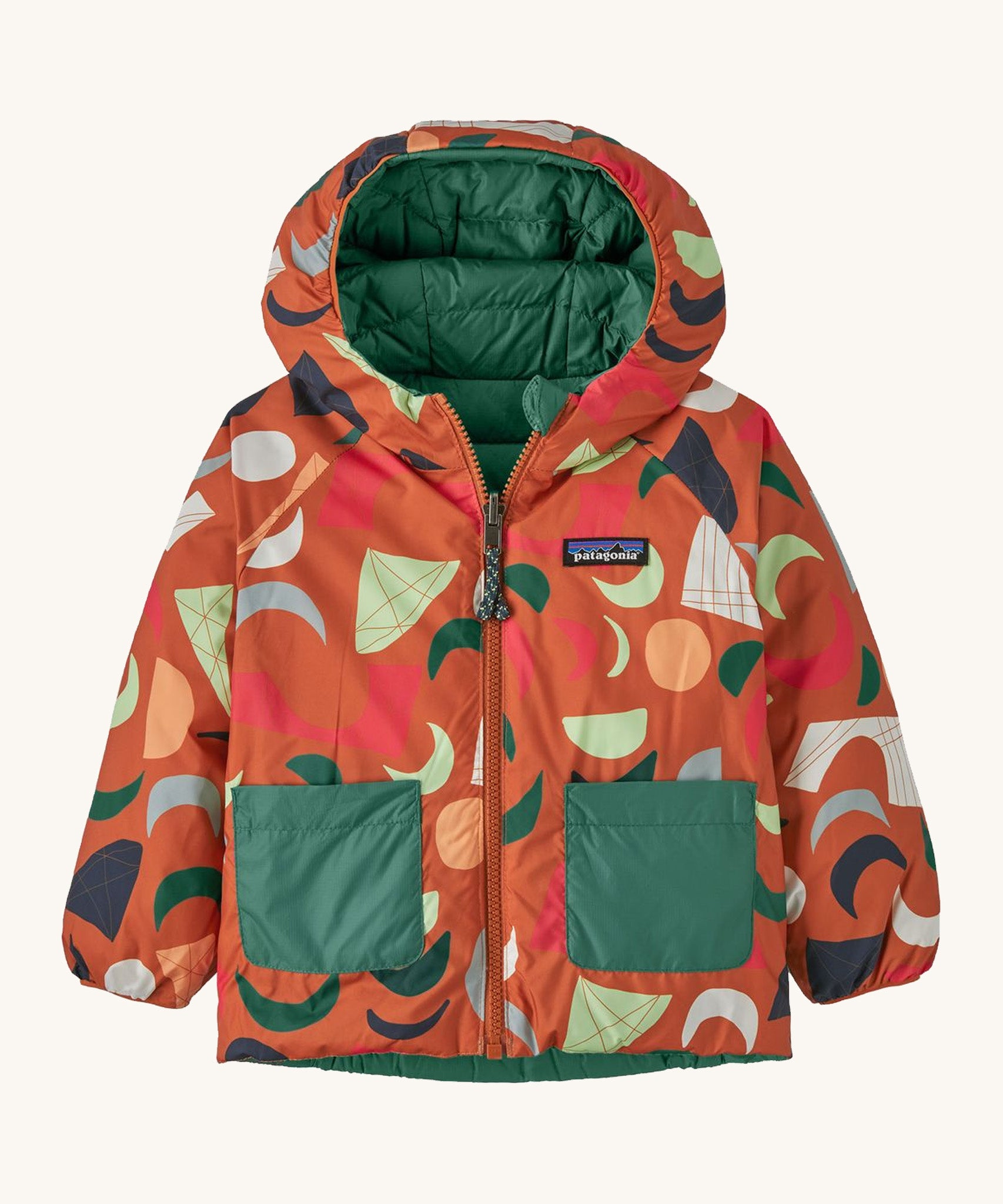 Abstract reversible Patagonia jacket 