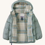 Patagonia Little Kids Cotton Quilted Down Jacket Thermal Blue