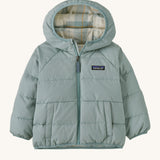 Patagonia Little Kids Cotton Quilted Down Jacket Thermal Blue