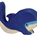 Holztiger Petite baleine bleue