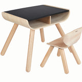 Plan Toys Black Table & Chair