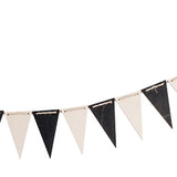 Grimm's Monochrome Pennant Banner Bunting