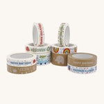 Babipur Eco Paper Tape - Rainbow Stars