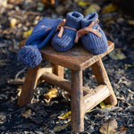 LGR Dreamy Blue Knitted Baby Booties