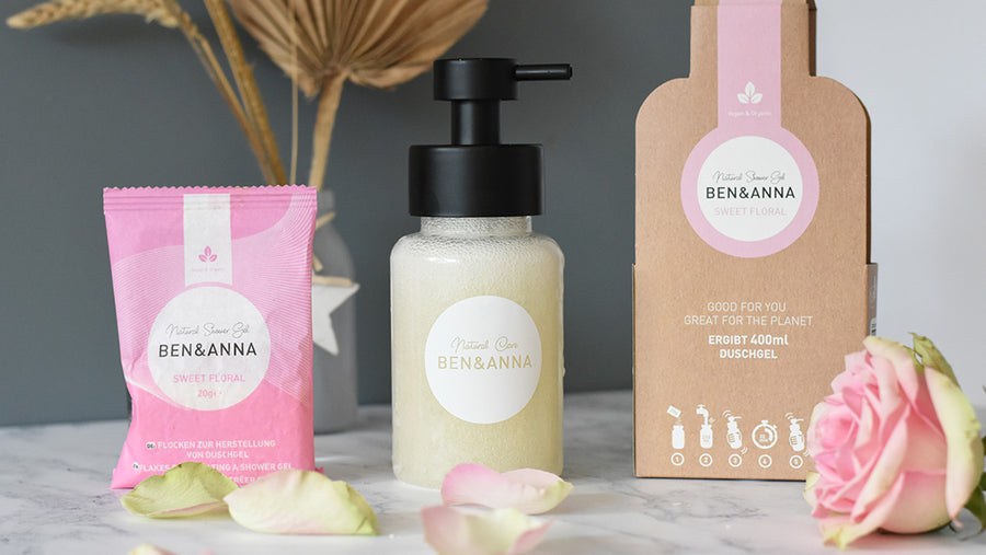 Ben and Anna natural deodorant and body care products