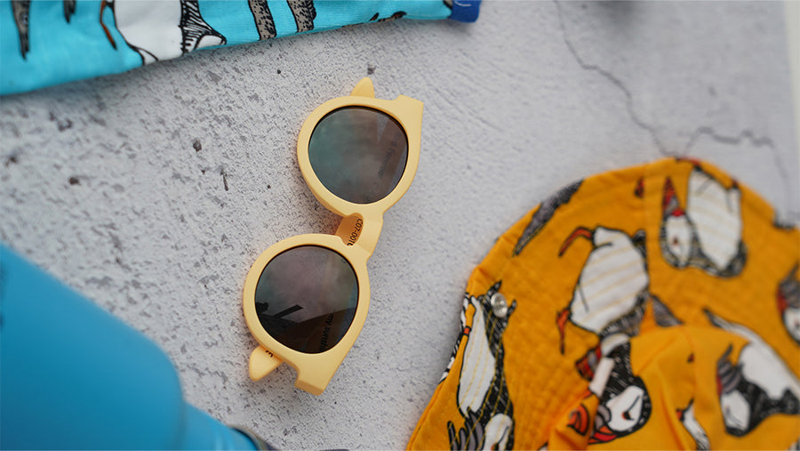 Bird eyewear kids yellow sunglasses