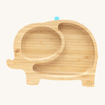 Eco Rascals Elephant Bamboo Suction Plate