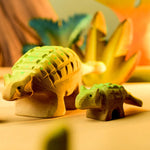 Bumbu Baby Wooden Ankylosaurus Dinosaur