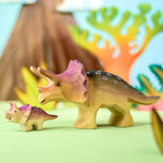 Bumbu Baby Wooden Triceratops Dinosaur