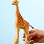 Girafe mâle en bois Bumbu