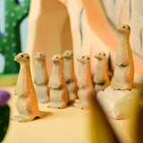 Figurine de suricate en bois Bumbu