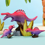 Bumbu Baby Dinosaure spinosaure en bois