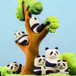 Arbre panda en bois Bumbu