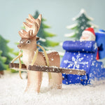 Bumbu Wooden Snow Sleigh