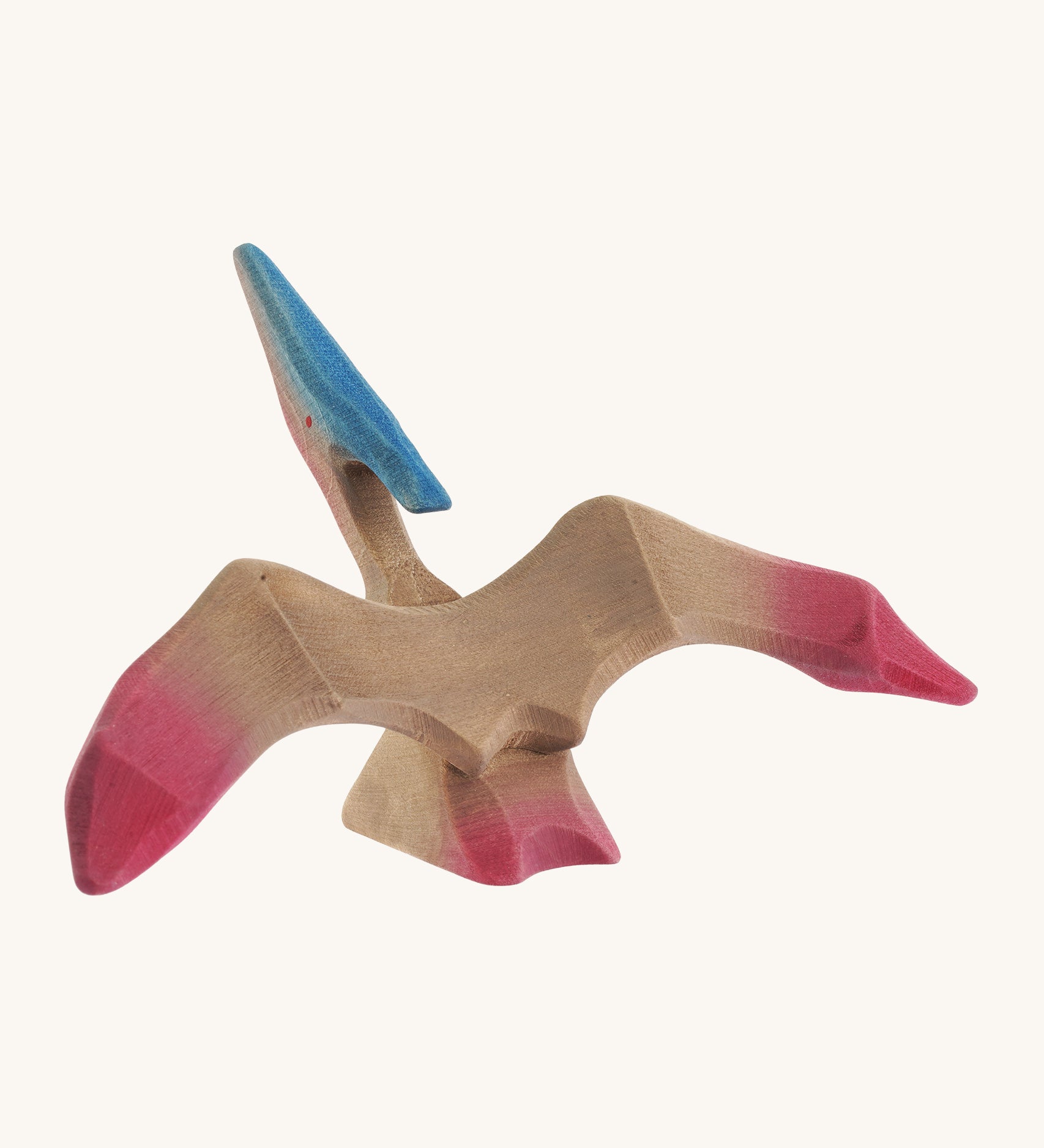 Bumbu Wooden Pteranodon Dinosaur on a plain background