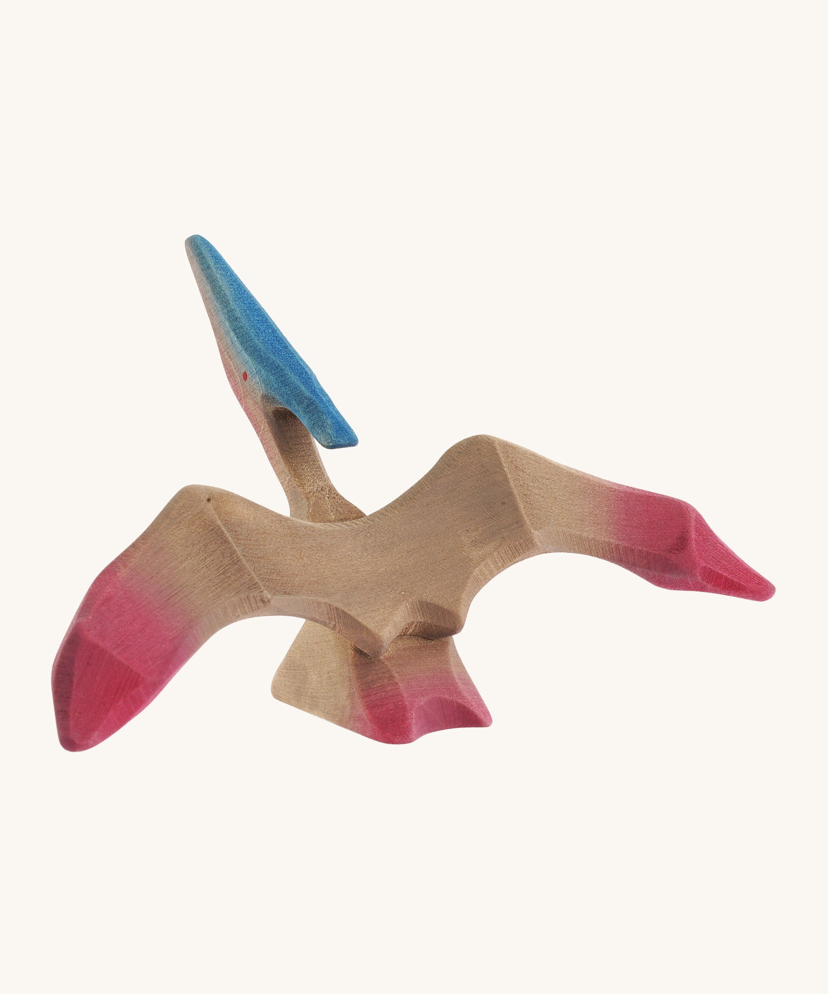 Bumbu Wooden Pteranodon Dinosaur on a plain background