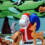 Bumbu Wooden Santa Claus