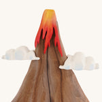 Ensemble volcan en bois Bumbu