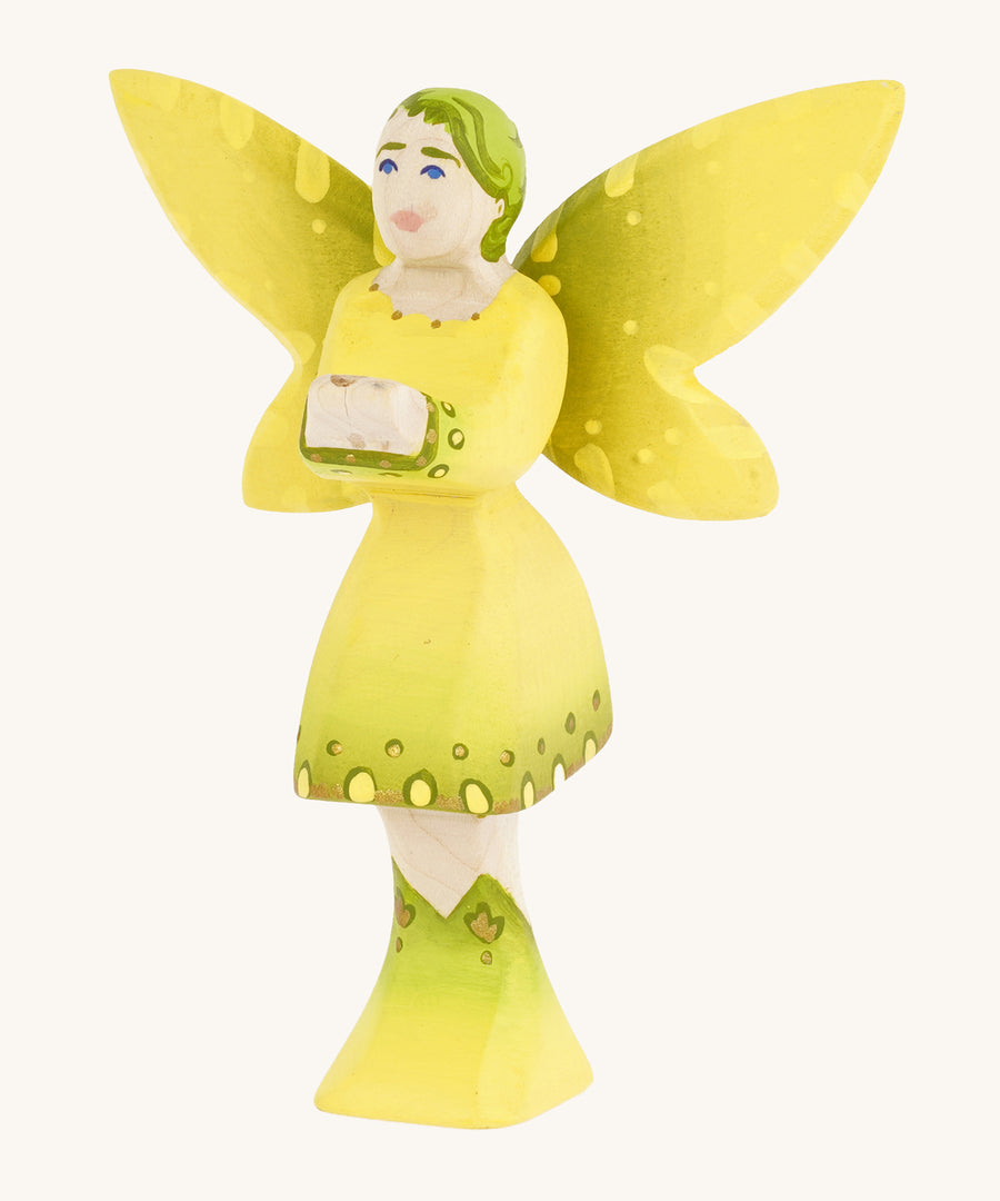 Bumbu Wooden Woodland Fairy on a plain background.