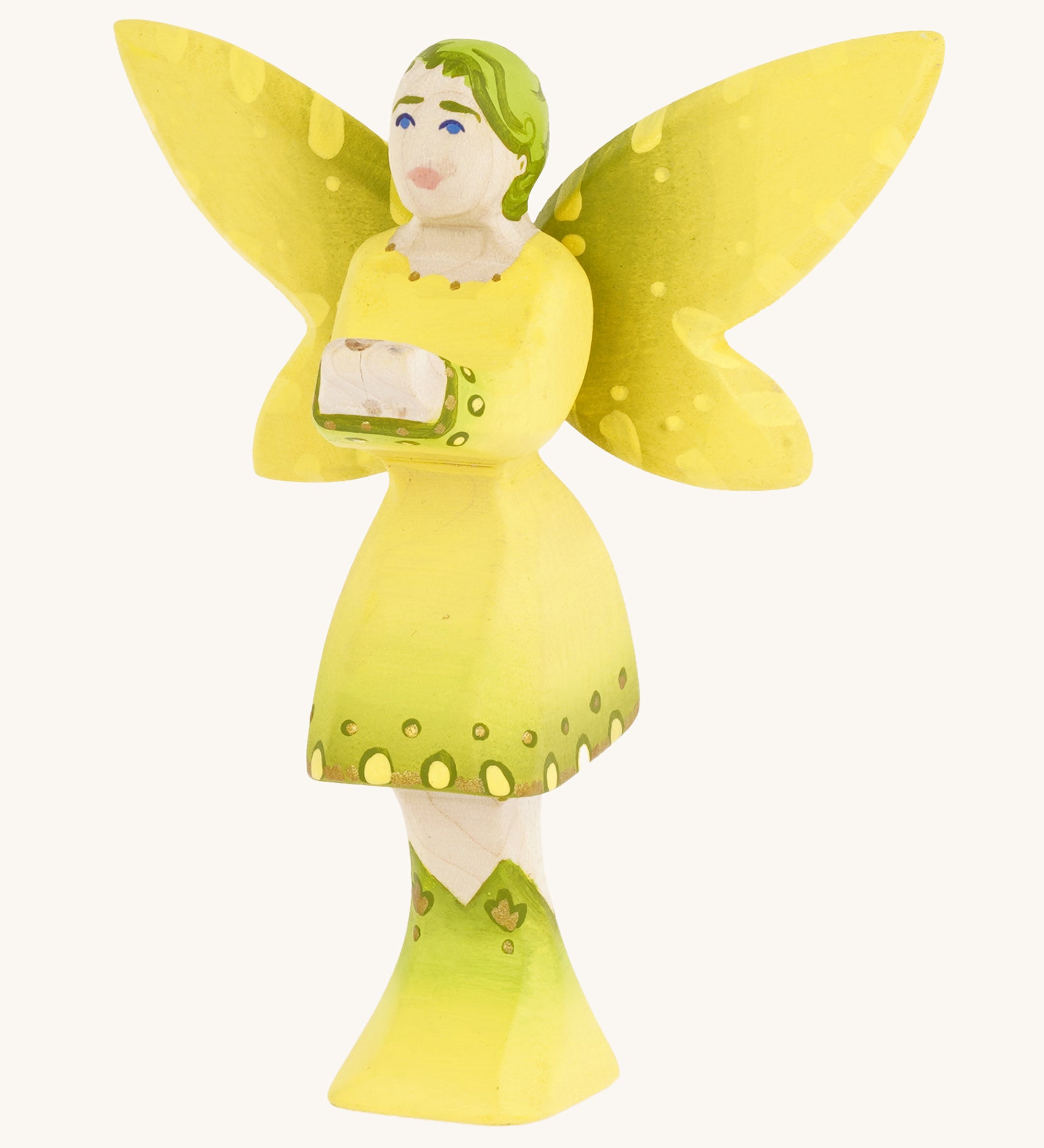 Bumbu Wooden Woodland Fairy on a plain background.