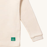 LGR Long Sleeve Waffle Top - Cream