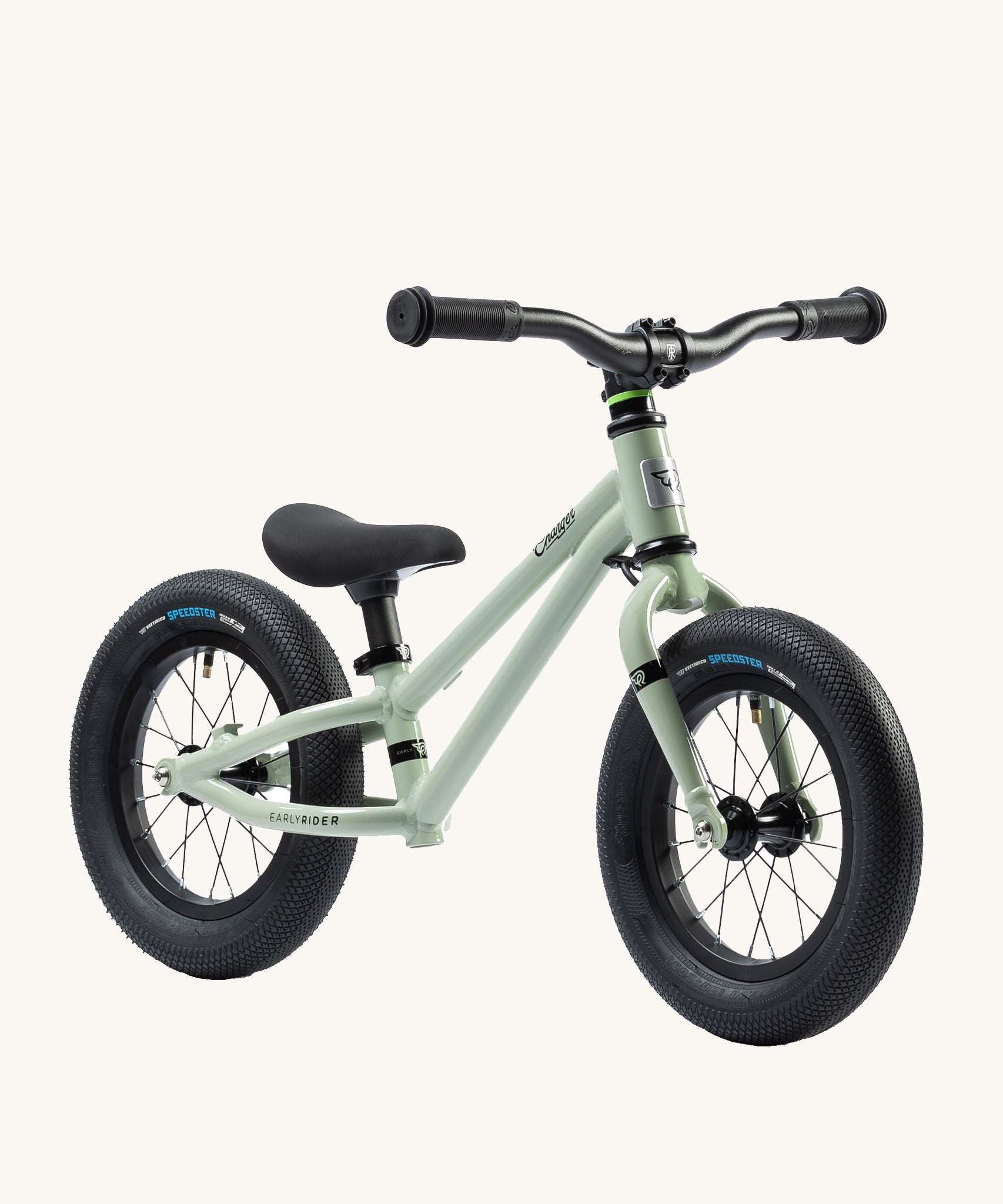 Early Rider Charger Balance Bike in a light Sage Green colour