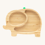 Eco Rascals Elephant Bamboo Suction Plate