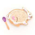 Eco Rascals Rabbit Bamboo Plate