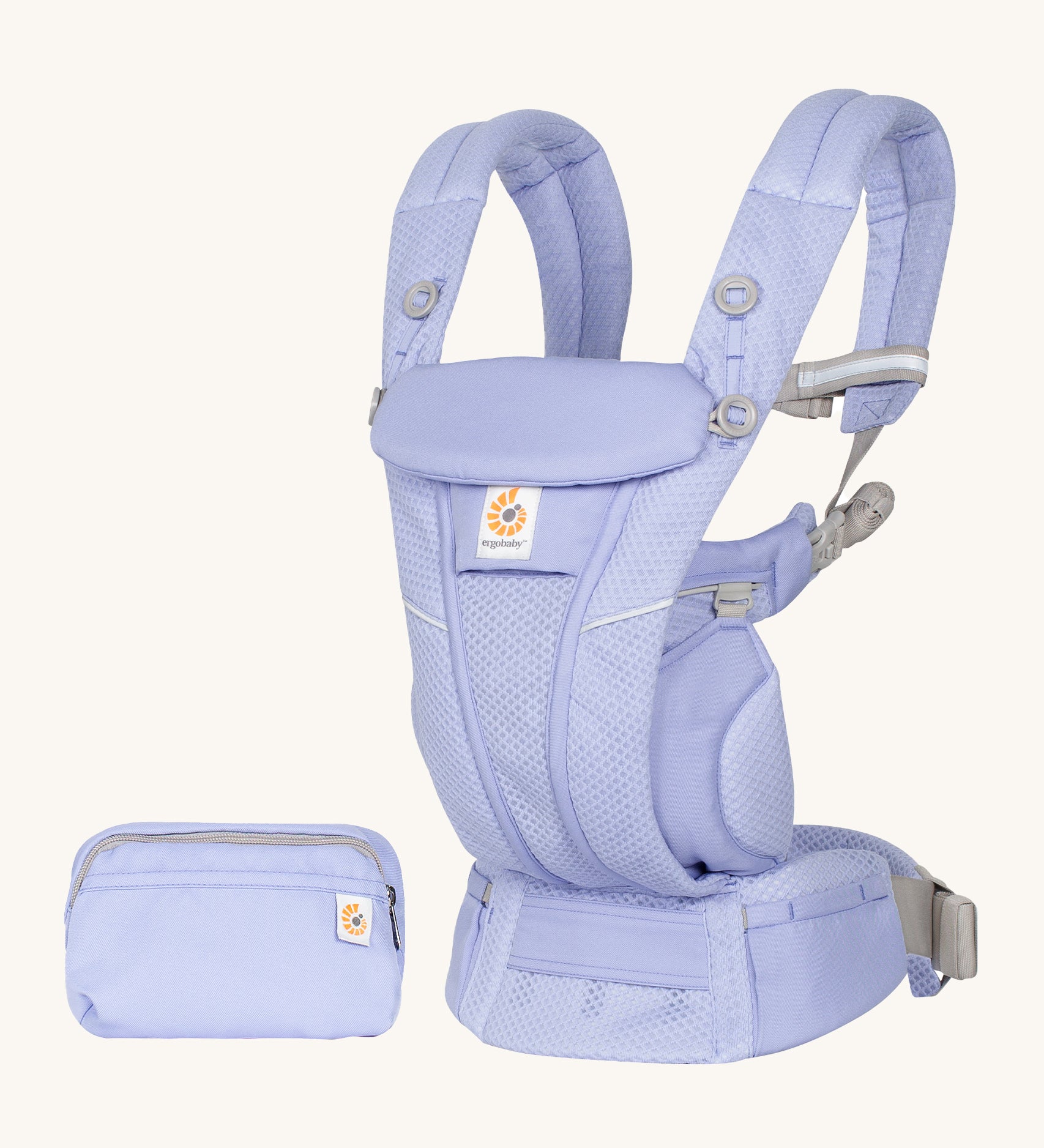 Ergobaby Omni Breeze Baby Carrier in Lavender Blue