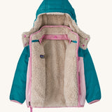 Patagonia Baby Reversible Tribbles Hoody - Conifer Green