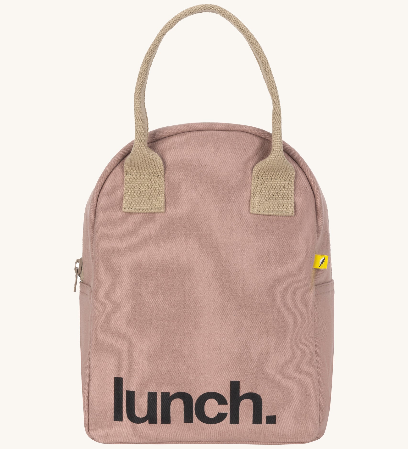 Fluf Organic Cotton Zipper Lunch Bag