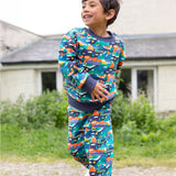 Frugi Superb Sweatshirt - Navy Alpine Adventures