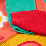 Cardigan Patsy de Frugi - Melon/Fleur